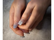 ヒミツキチ 恵比寿店(himitsukichi)/ブルーカラーグラデーション