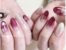 ボルドーカラー