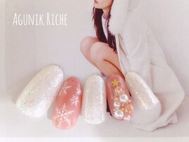 【結晶ネイル】