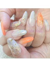 エムズネイル(M's Nail.)/ミラーグラデーション