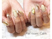 ネイルルーム カーム(nail room Calm)/ピスタチオdesign