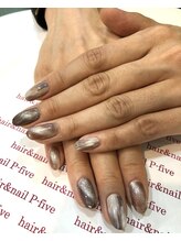 ヘアアンドネイル ピーファイブ(P-five)/秋冬、定額ネイルでクールに！