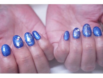 プチリリィ(Petit Lily)/冬のネイビーは素敵！