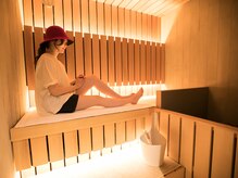 アールイー プライベートサウナ(Re: PRIVATE SAUNA)/慣れていない方は5分でも大丈夫