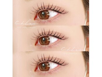 クロエアイラッシュ(Chloe.eyelash)/LED+フラットラッシュ120本