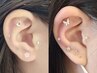 【大流行☆】耳つぼジュエリー♪両耳10粒シンプルコース ¥3500