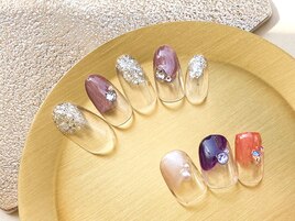 【Hand】マンスリーネイル｜4月