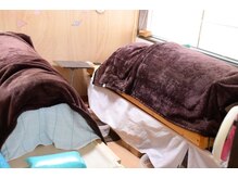 ジョイホットサロンの雰囲気（ドーム型ミスト岩盤浴です）