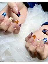 フォックスネイル(fox.nail__)/持ち込みデザイン