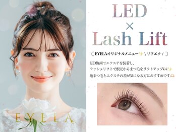 アイラ 松戸店(EYELA)の写真/フラットラッシュ/LEDマツエク/バインドロックでモチ◎ワンホン風レイヤーラッシュも導入♪束感仕上げもOK