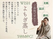 ウィッシュ(WISH)の雰囲気(よもぎ蒸し/フェイシャル/痩身/毛穴/リンパ/ダイエット)