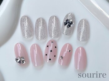スリール(sourire by PRESS NAIL&EYELASH)の写真/[写真:¥5900]何度でも同価格☆完全定額制・時短サロン◆【オフ込!定額¥4900/¥5900/¥6900(フットは+¥1000)】