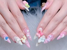 ベルネイル 池袋(Belle Nail)/手作りリラックマ