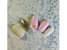 心の郷/秋冬ニットネイル 