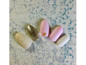 秋冬ニットネイル