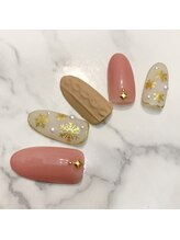 アラ ウィー ナッティー ネイル 北千住店(Aala wi Natty nail)/ニット×雪の結晶