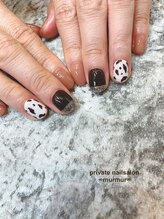 プライベート ネイルサロン マーマ(murmur)/牛柄ネイル