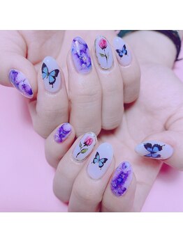 rose×butterfly