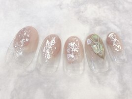ニュアンス塗りかけアート