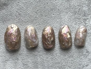 シープラスエー(C+A)/華やかニュアンスゴールドアート