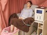 【冷え改善・代謝UP】高濃度水素吸入30分（3000ml/分）＋水素バブル足湯付
