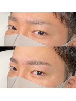 クロエ(Chloe)/男性も眉の描き方丁寧にお伝え