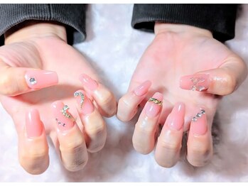 リ イノ ネイル ダツモウ(Re:ino)/シンプルかわいい大人女子♪