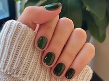 28ネイル 新中野店/ちゅるんワンカラー/ラメグラ