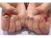 アートネイル アルファ(Art Nail ALUFA)/手描きリボン