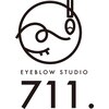 アイブロウスタジオ711.のお店ロゴ