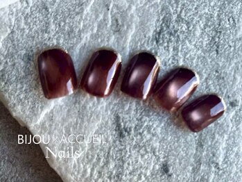 シックスティー ネイルズ バイ アクイユ 東中野(60min nails by ACCUEIL)/ちゅるんマグネットプラン