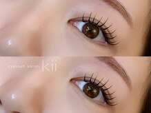 キー 学芸大学本店(kii)/まつ毛エクステ束感仕上げ♪学大