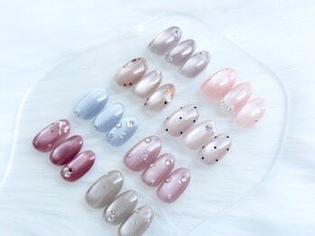 ベイビーズ ブレス(Baby's breath)の写真/《お仕事上派手なネイルができない方にも◎》シンプルデザイン/肌馴染みカラーや上品なぷるマグも豊富☆