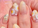 シアーフラワーネイル