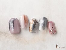 アイネイルズ 横浜EAST店(I-nails)/塗りかけニュアンスマグネット