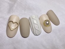 ジェムネイル(Jem Nail)/もこもこニットネイル