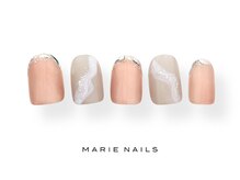 マリー ネイルズ いわきラトブ店(MARIE NAILS)/定額8800円税込 オレンジ0504d