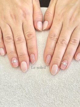 ル ソレイユ(Le soleil)/フラワーリングネイル byあやか