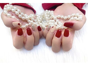 クイーンネイル 新宿(Queen nail)/クリスマスネイル