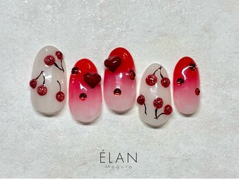 エラン メグロ(ELAN Meguro)/さくらんぼネイル