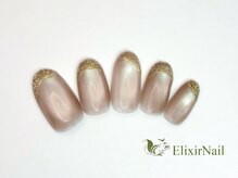 エリクサーネイル 池袋(Elixir Nail)/定額a シンプル/クーポン使用