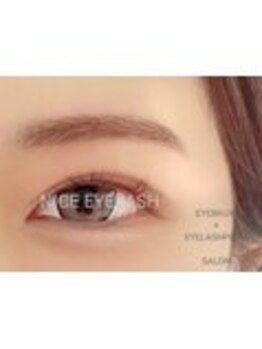 ナイスアイラッシュ 豊中店(NICE EYELASH)/韓国アイドル眉☆ストレート