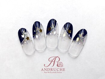 アンドルーチェ なんばパークス店(ANDRUCHE)/スターネイル /クリアネイル