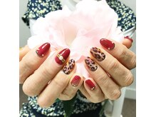 ヒトミネイルズ(Hitomi Nails)/レオパードネイル