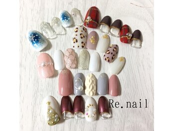 リーネイル 天神(Re.nail)/ウインターネイル♪