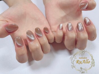 ルアロ(RuAllo)/マグネットネイル