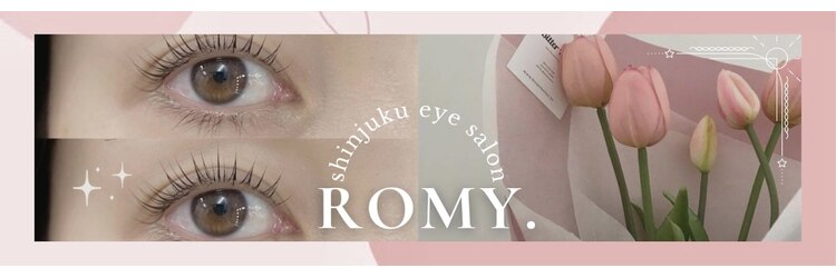 ロミー 新宿(romy.)のサロンヘッダー