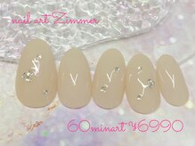 ネイルアート ジマー/60minart ¥6990/学割あり