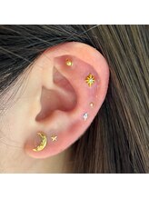 リジョイスヘア エン(REJOICE hair EN)/ayuri 〈耳ツボジュエリー〉