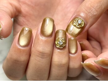 キャンアイドレッシー 上新庄店(Can I Dressy)の写真/肌なじみの良いカラーで上品さを演出◎シンプルだからこその美フォルムにこだわりアリ!初めての方にも♪